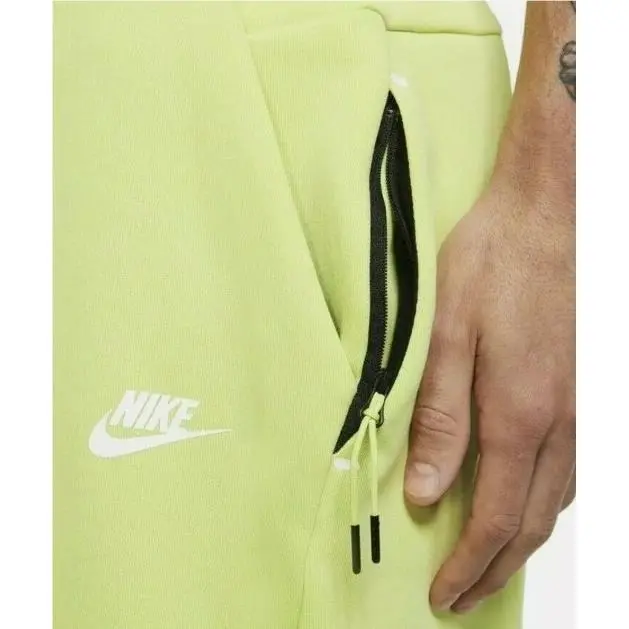 Nike clothing - Tech Fleece Shorts - Tech Fleece Shorts - 928513-367 - Limelight (UPC: 193658811569) 1