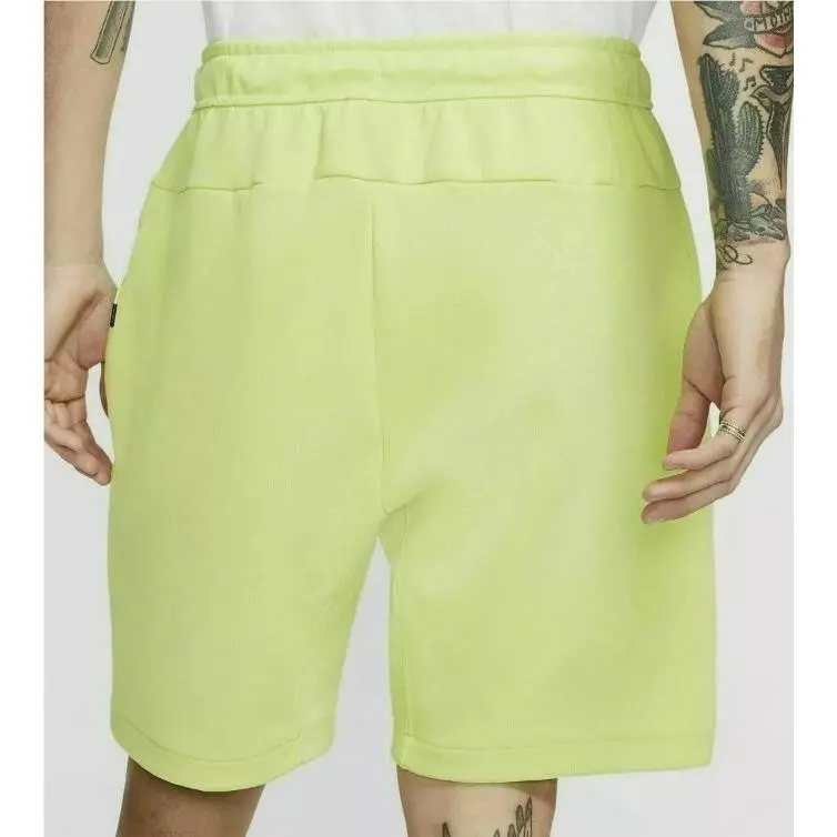 Nike clothing - Tech Fleece Shorts - Tech Fleece Shorts - 928513-367 - Limelight (UPC: 193658811569) 3