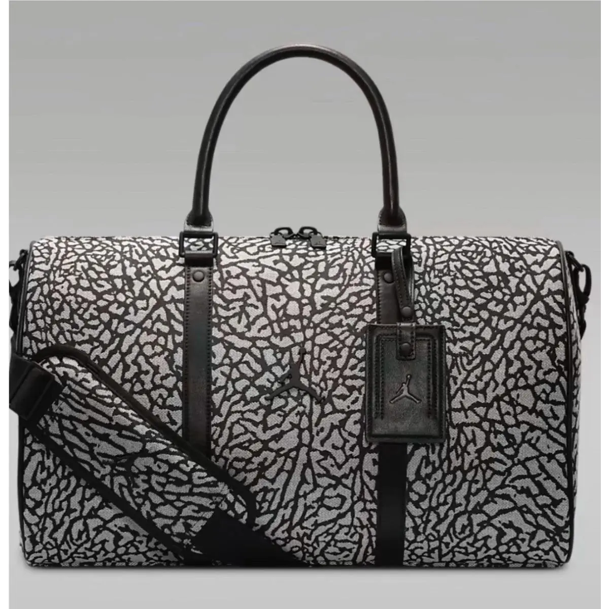 Jordan Jumpman Cement Monogram Duffle Bag Luggage Size L 40L LM0978-100 by Nike