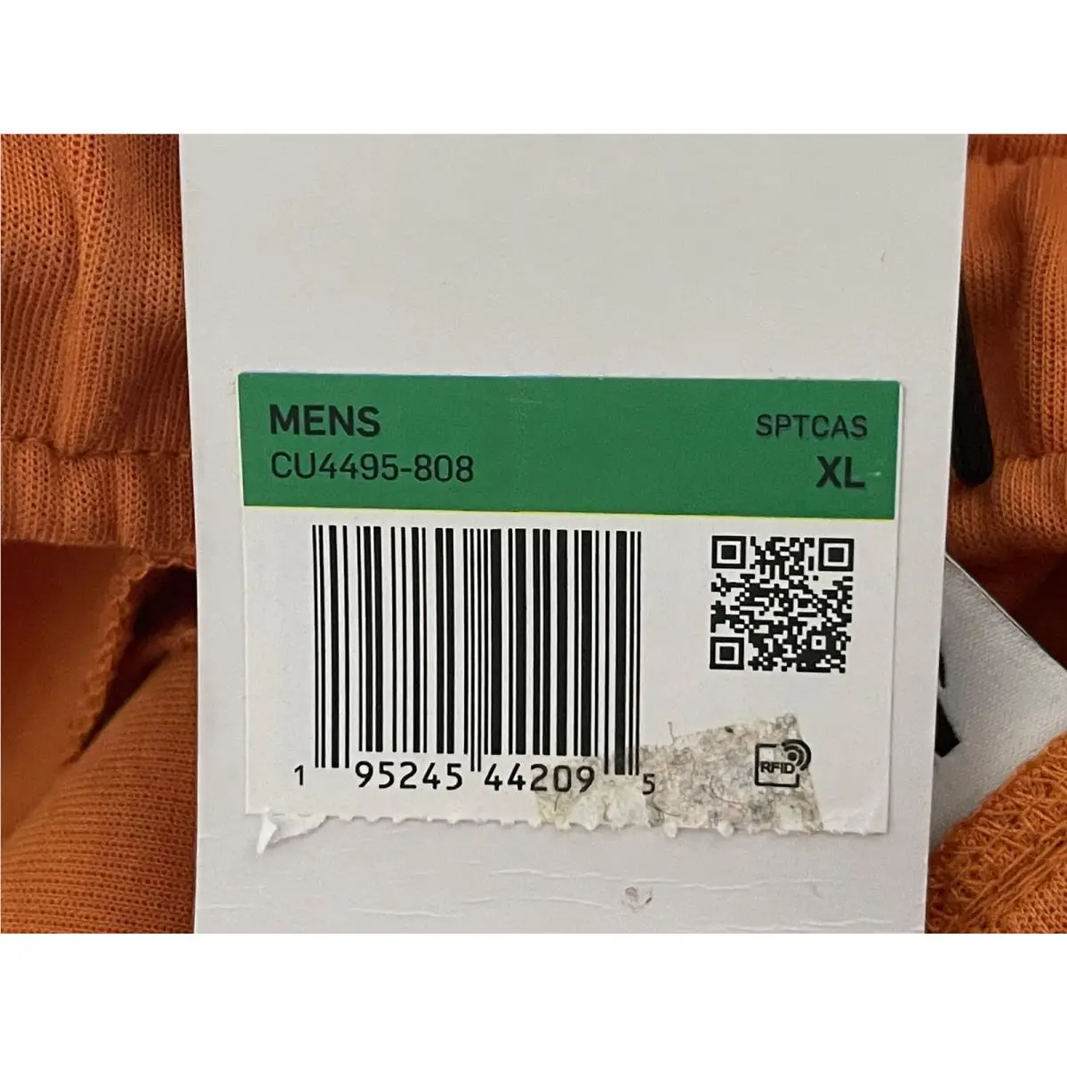 Nike clothing - Sportswear Tech - Sportswear Tech - CU4495808 - Orange (UPC: 0195245442095) 5