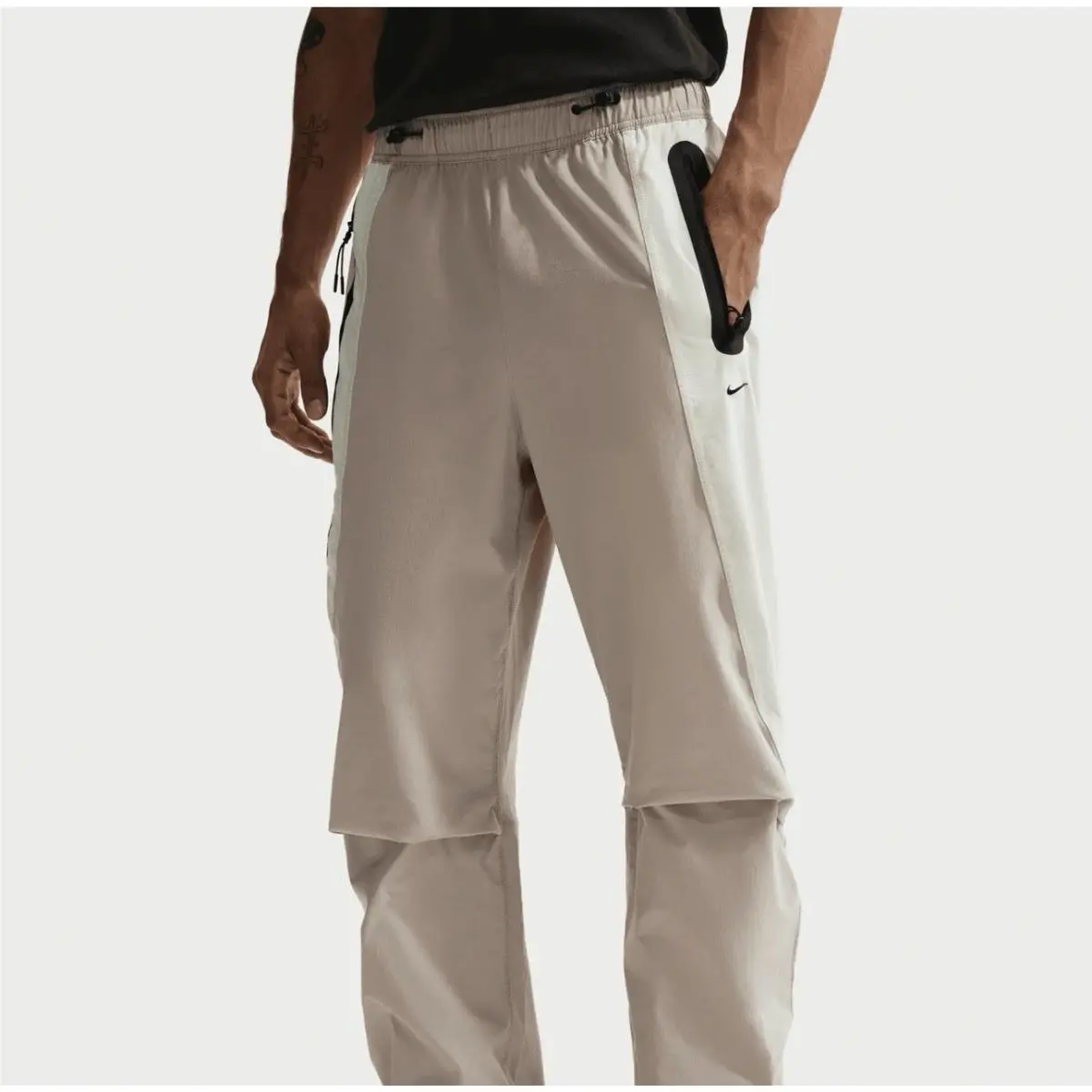 Nike Tech Dri-fit Woven Color-block Pants Men’s Size Medium Tall IU7502-236