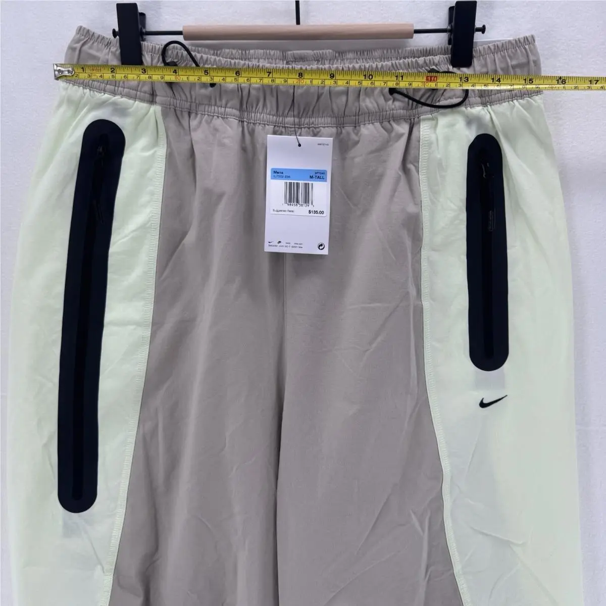 Nike clothing - Nike Tech - Tech - Cream/Volt (UPC: 0198958381293) 7
