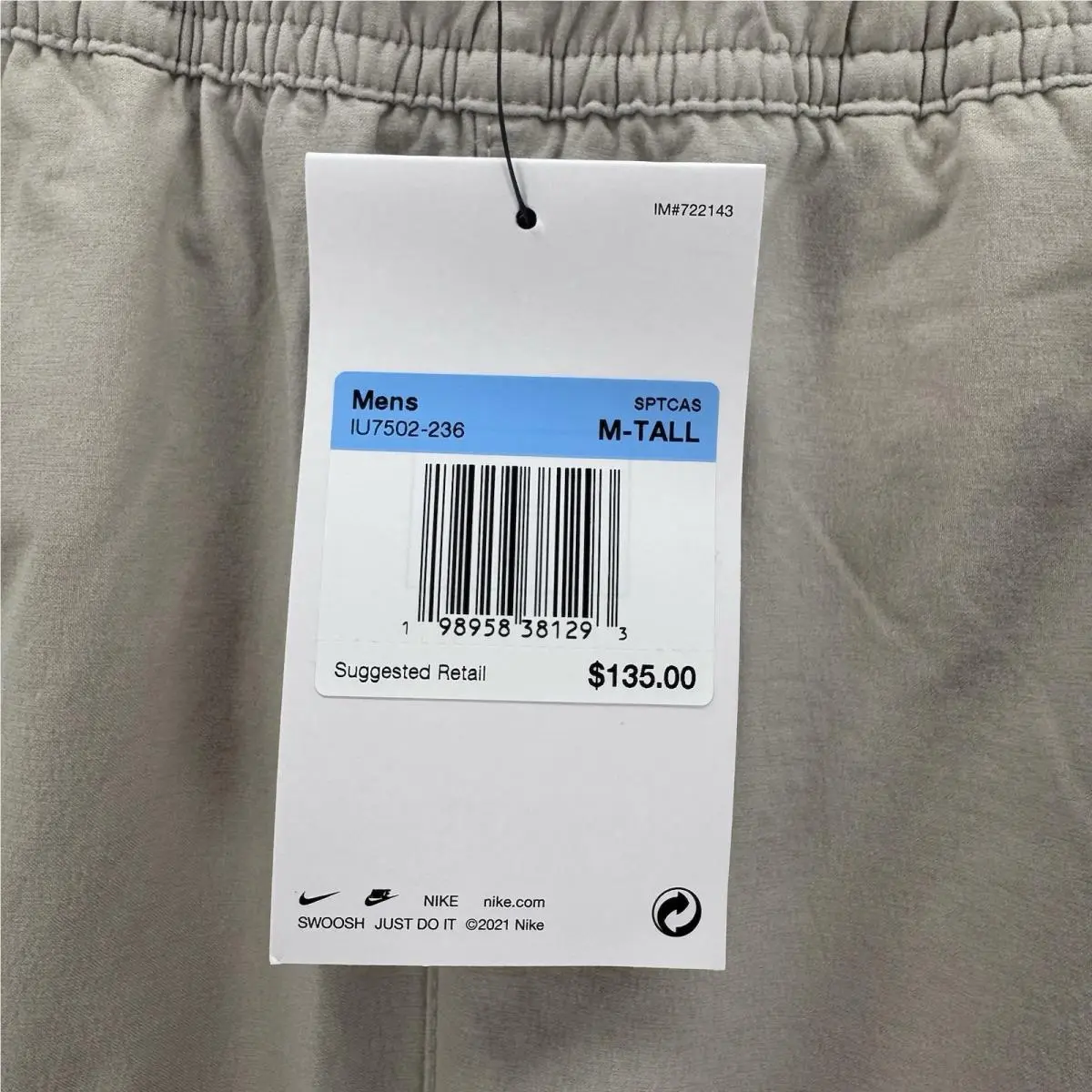 Nike clothing - Nike Tech - Tech - Cream/Volt (UPC: 0198958381293) 4