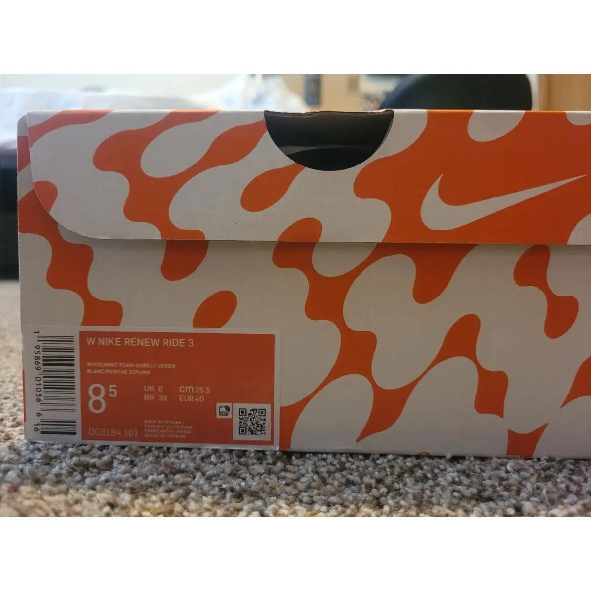 Nike shoes - Nike Renew Ride 3 - Renew Ride - DC8184-101 - White/Barely Green 2