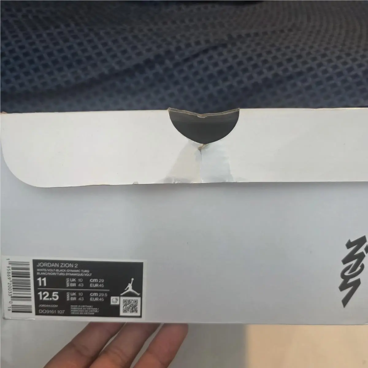 Nike shoes - Jordan Zion 2 - Zion - DO9161-107 - White 7