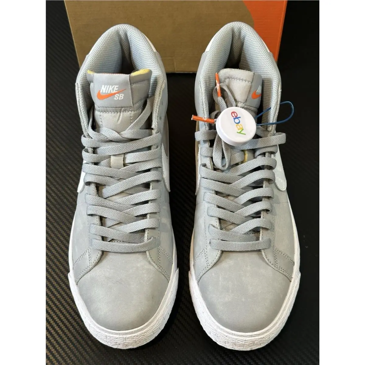 Nike shoes - Nike SB Zoom Blazer Mid ISO - DV5467-001 - Wolf Grey / White - Wolf Grey (UPC: 196154141048) 1