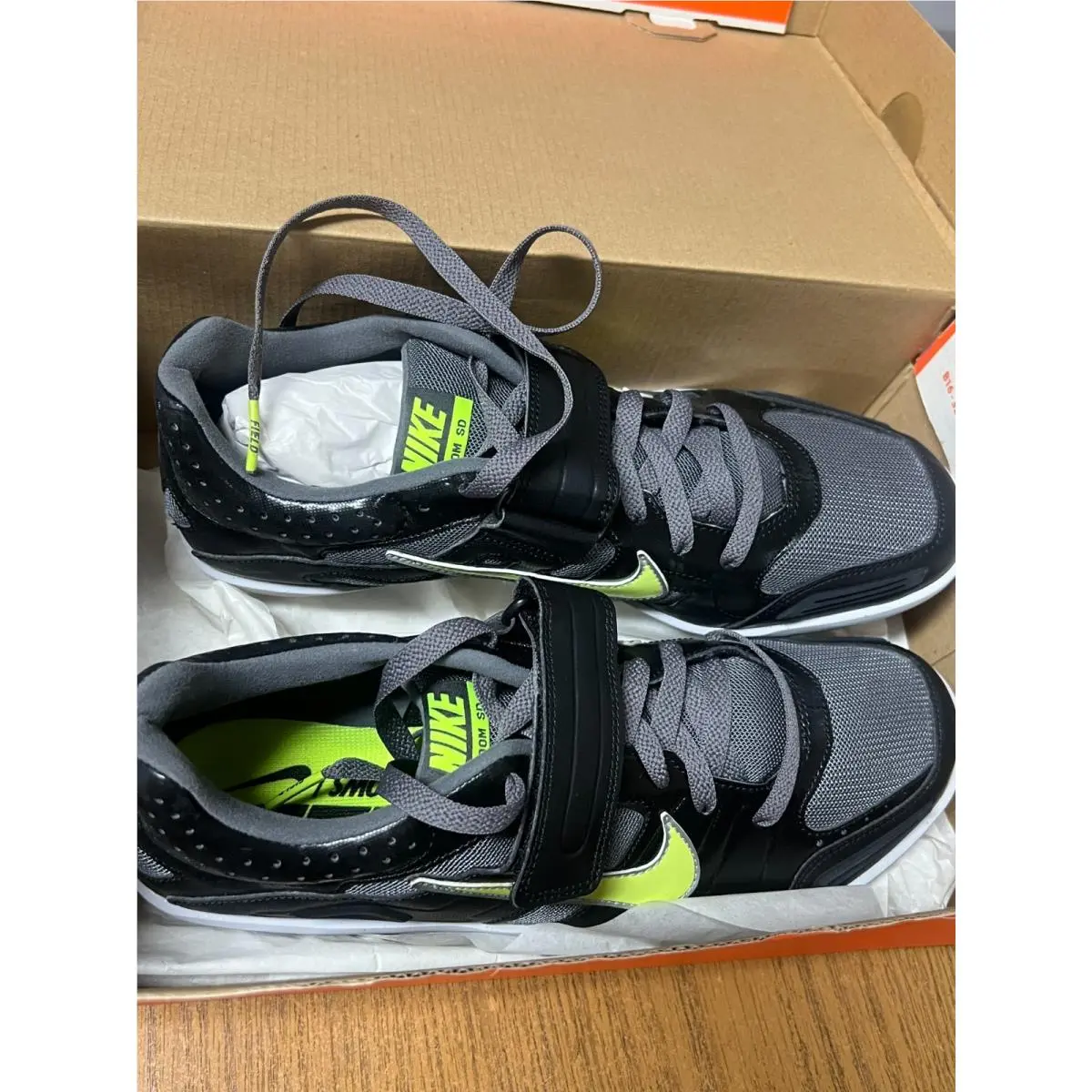 Nike shoes - Nike Zoom SD - Zoom - 383825-070 - Black/Volt-Dark Gray 1