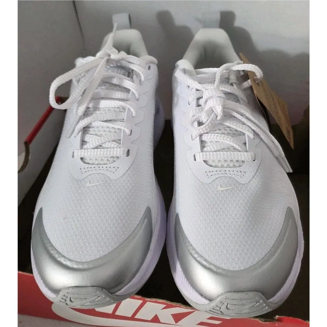 Size 8.5 Womens Athletic Sneakers Air Max Nuaxis White Shoes by Nike