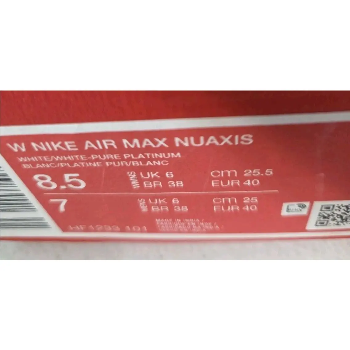 Nike shoes - Nike Air Max Nuaxis - Air Max Nuaxis - White 4