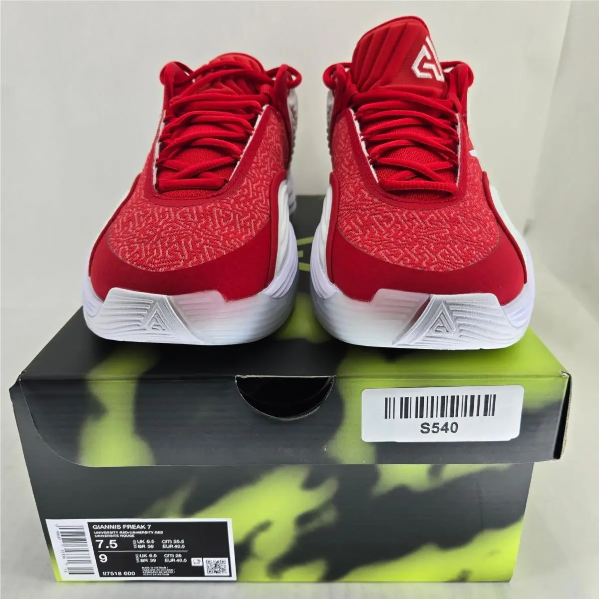Nike shoes - Giannis Freak 7 - Giannis Freak - II7518-600 - Red 5