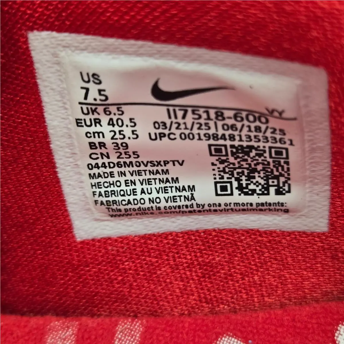 Nike shoes - Giannis Freak 7 - Giannis Freak - II7518-600 - Red 3