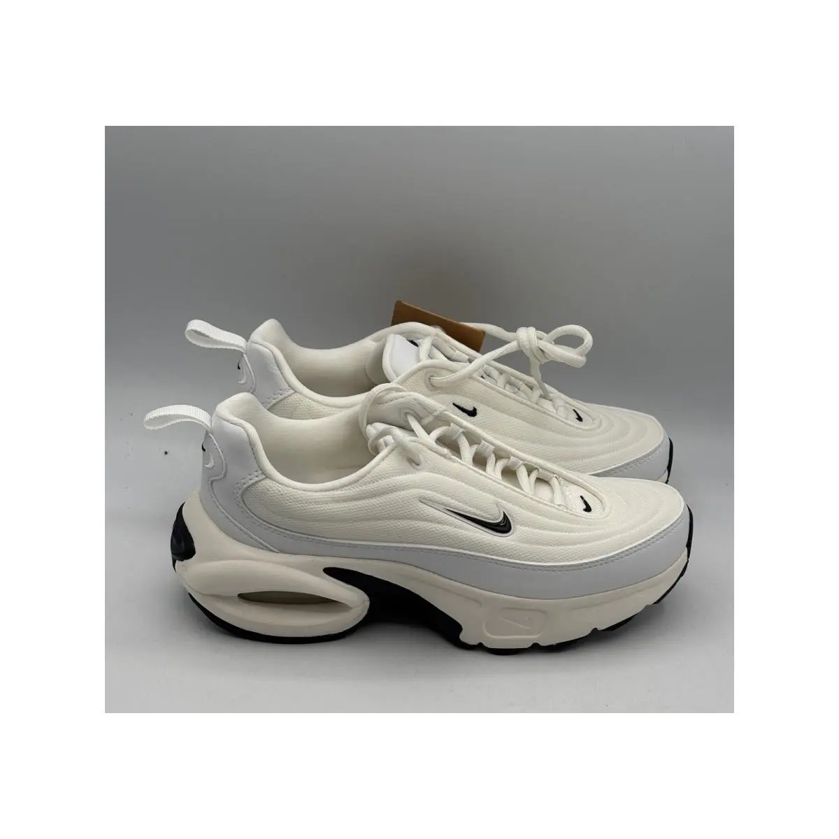 Nike Air Max Portal Shoes Women Size 6.5 Summit White Black Sail HF3053-103