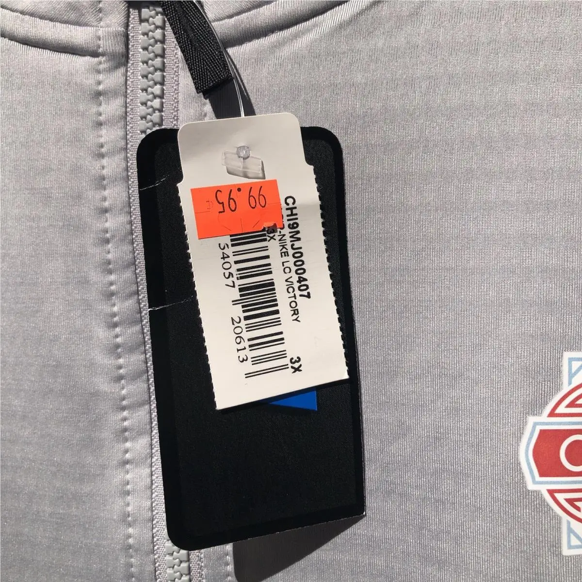 Nike clothing - Nike Dri-FIT 1/4 Zip - Zip - Gray (UPC: 0754057206136) 8