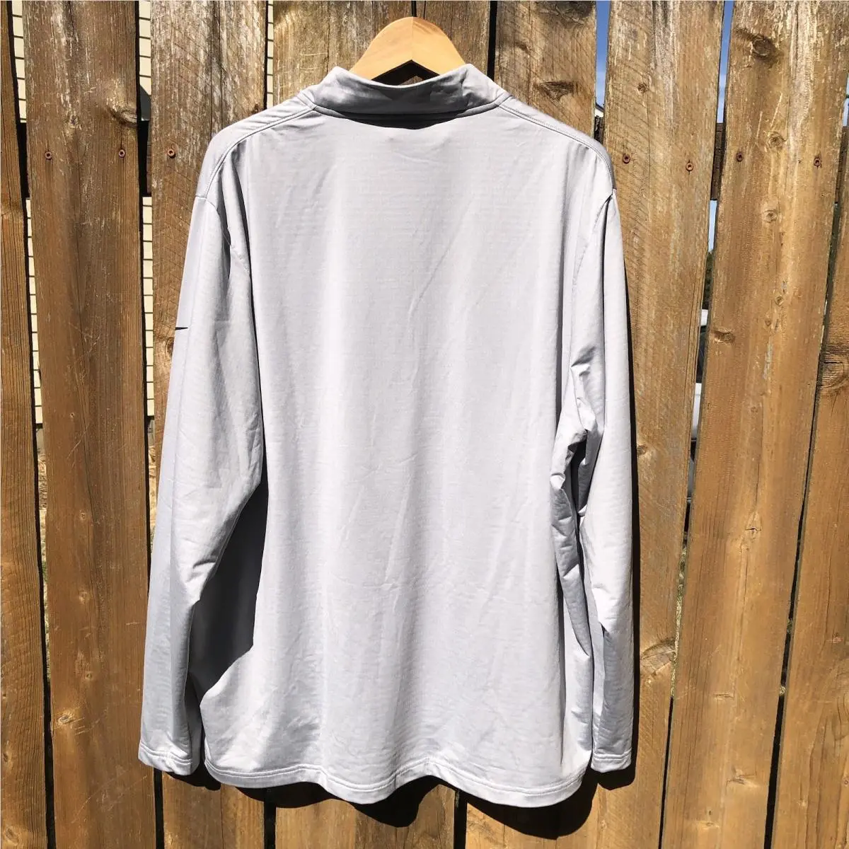 Nike clothing - Nike Dri-FIT 1/4 Zip - Zip - Gray (UPC: 0754057206136) 3