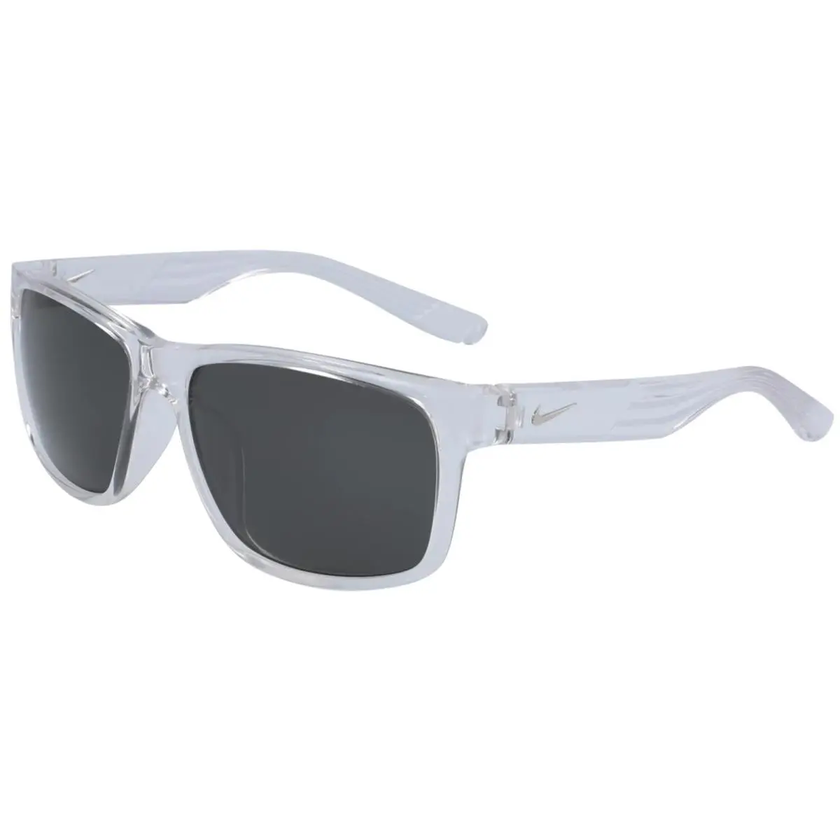Nike Cruiser Men`s Crystal Clear Soft Square Sport Sunglasses - EV0834-901 Italy