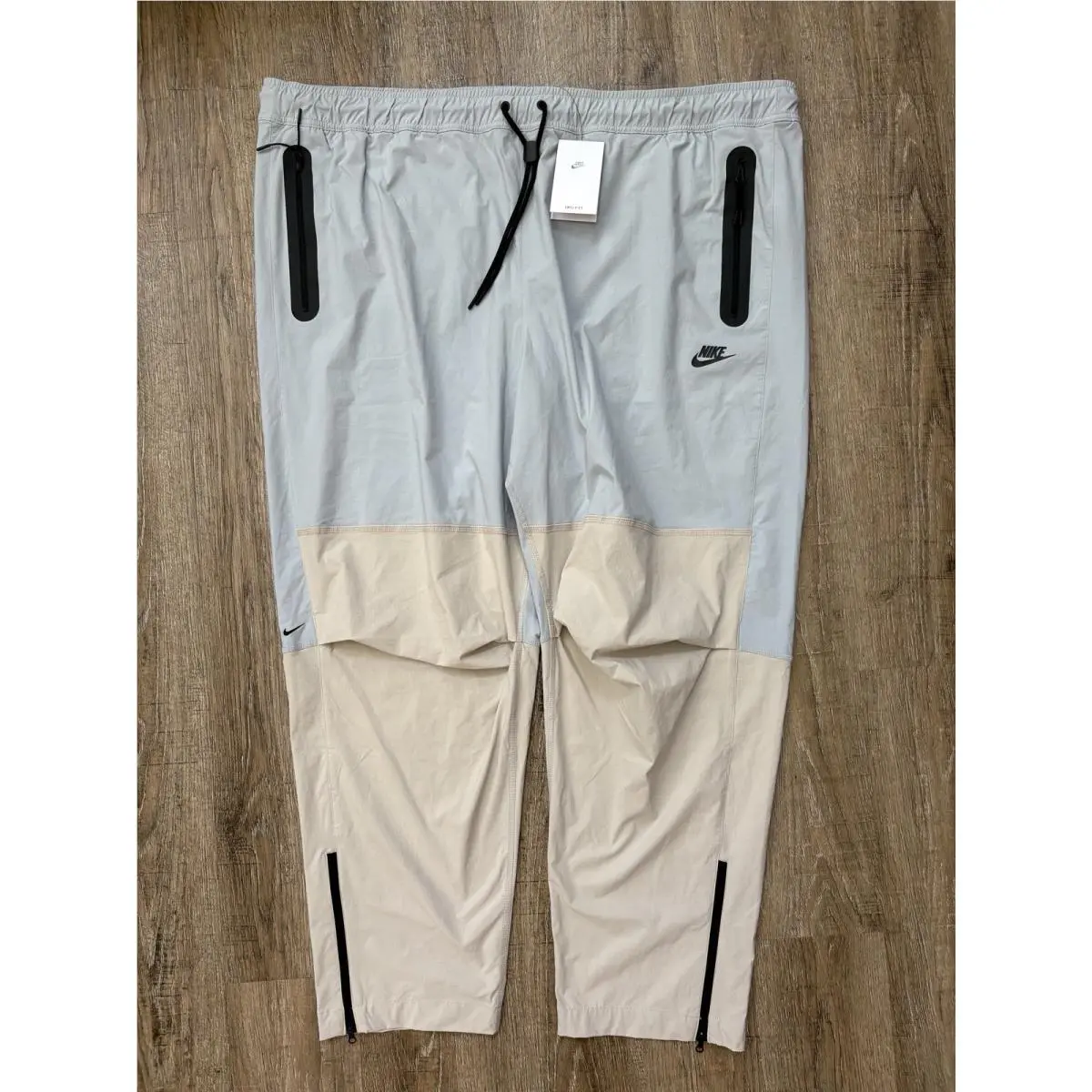 Nike Tech Woven Track Pants Graybeige Men’s Sz 4XLT HM8241-012