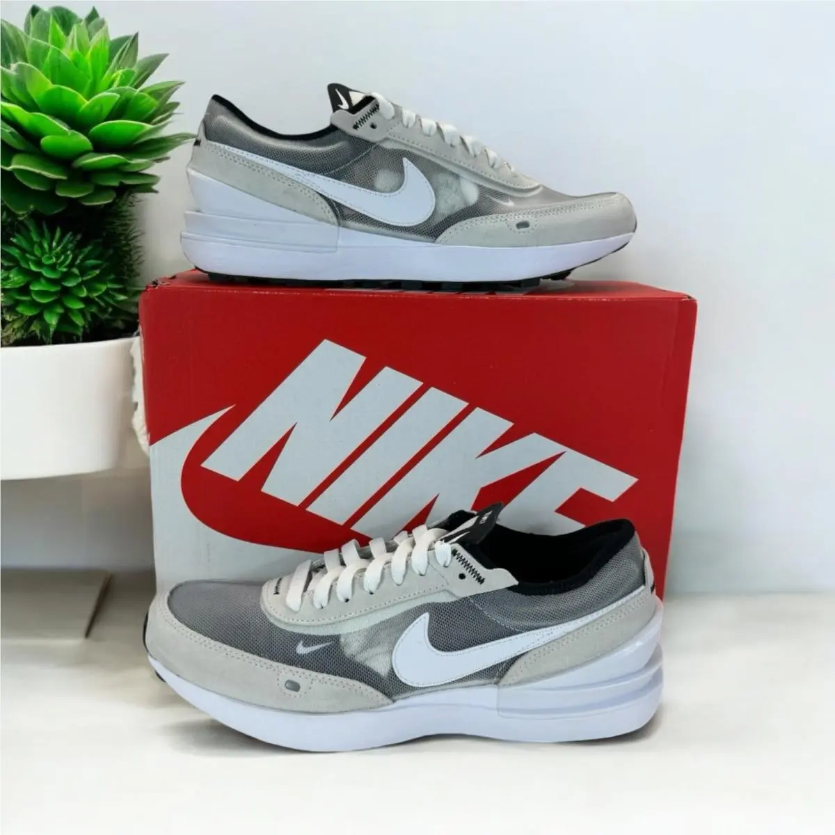 Nike shoes - Nike Waffle One - Waffle One - Gray 4