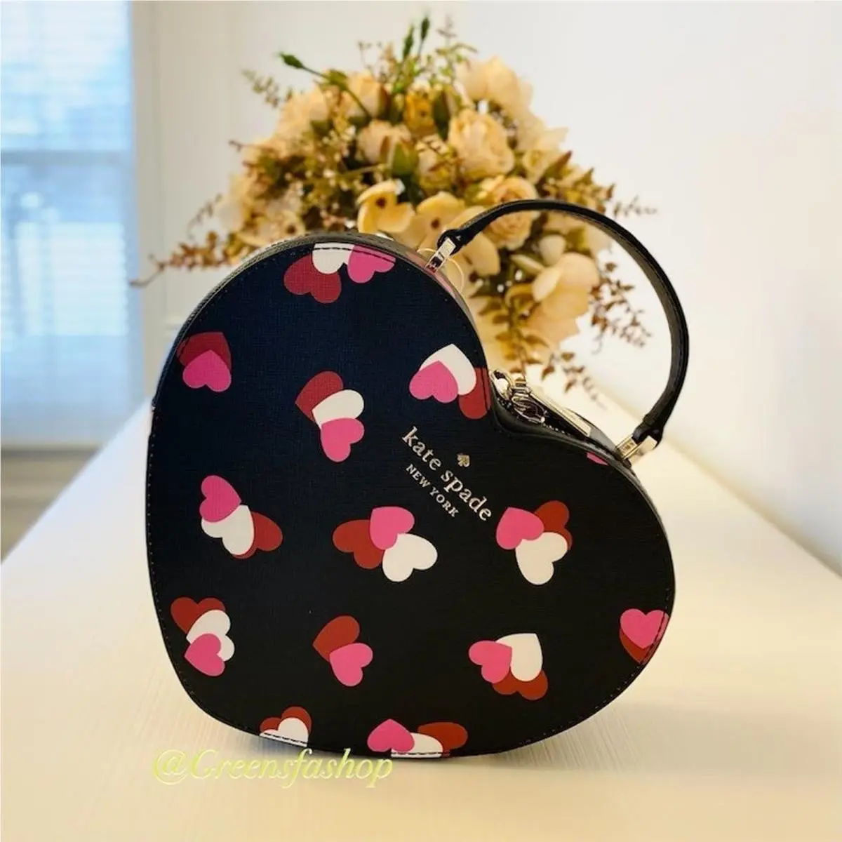 Kate Spade Purse Love Shack Heart Handbag Crossbody