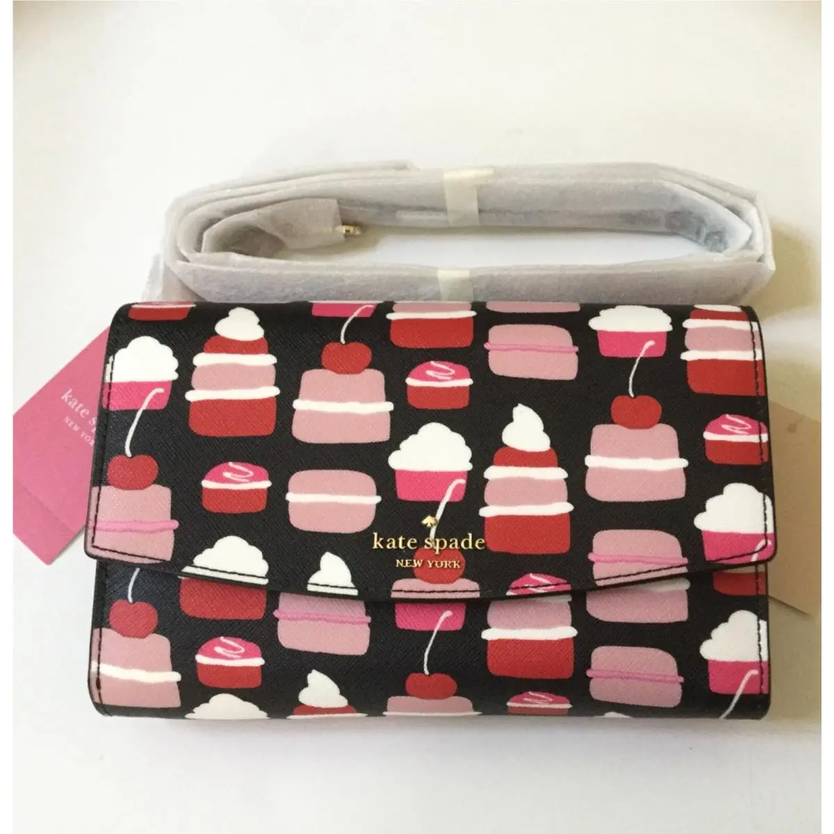 Kate Spade Laurel Way Mini Pastries Winni Crossbody Bag in Multi