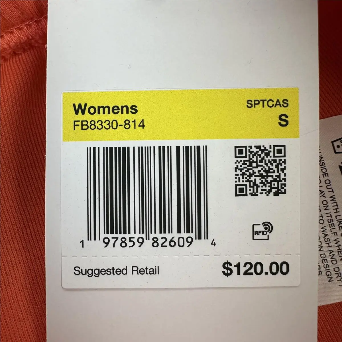 Nike clothing - Orange (UPC: 197859826094) 6