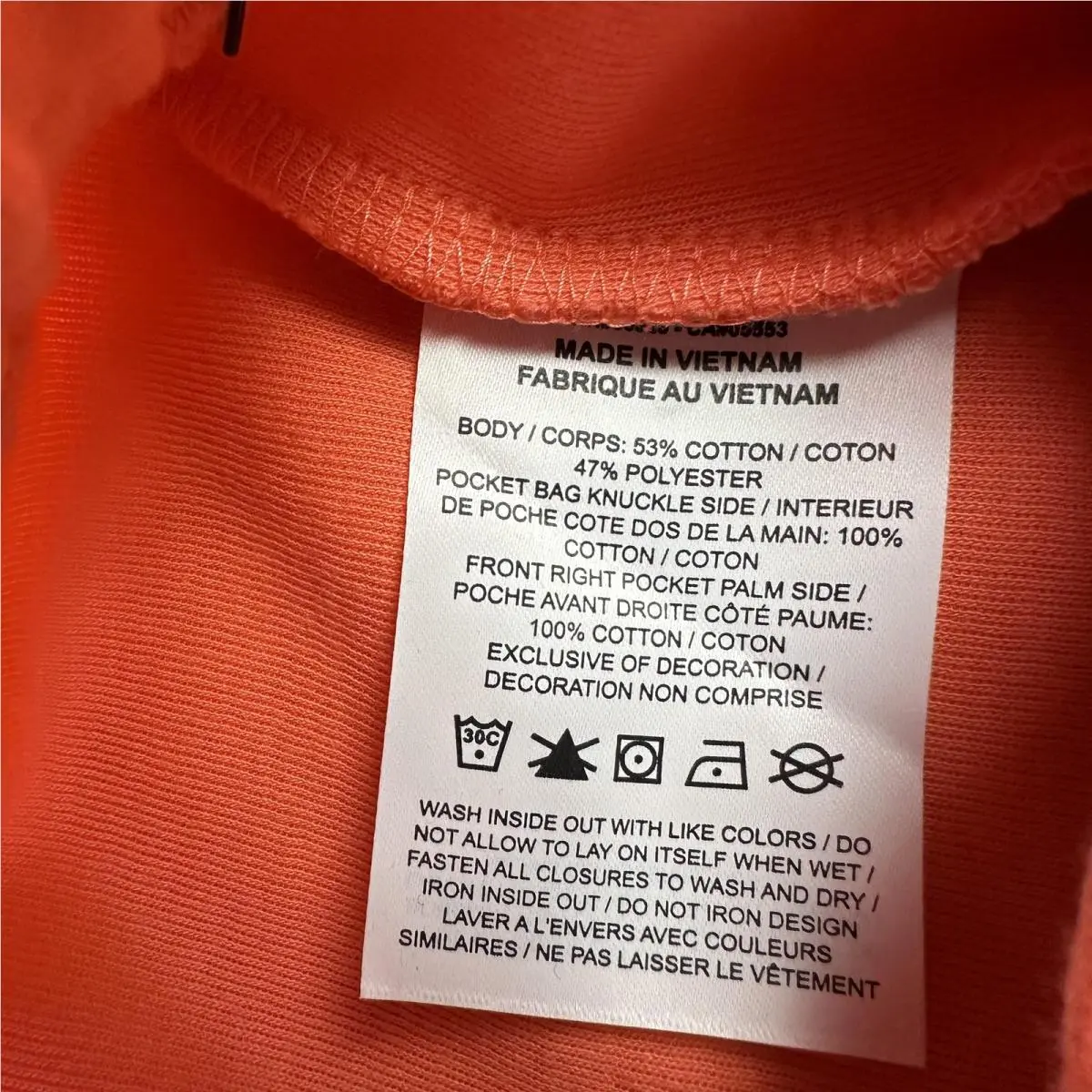 Nike clothing - Orange (UPC: 197859826094) 7