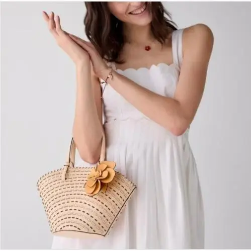 Kate Spade Dahlia Tote Bag - Crisp Peach Multi - KO471