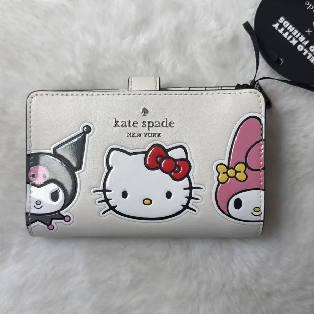 Hello Kitty and Friends X Kate Spade Medium Bifold Compact Wallet