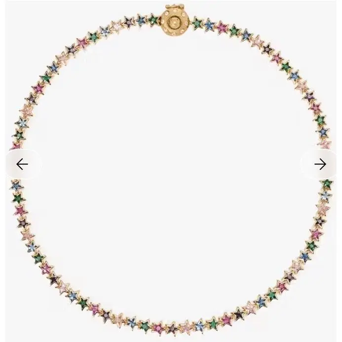 New Kate Spade Space Cadet Star Tennis Necklace