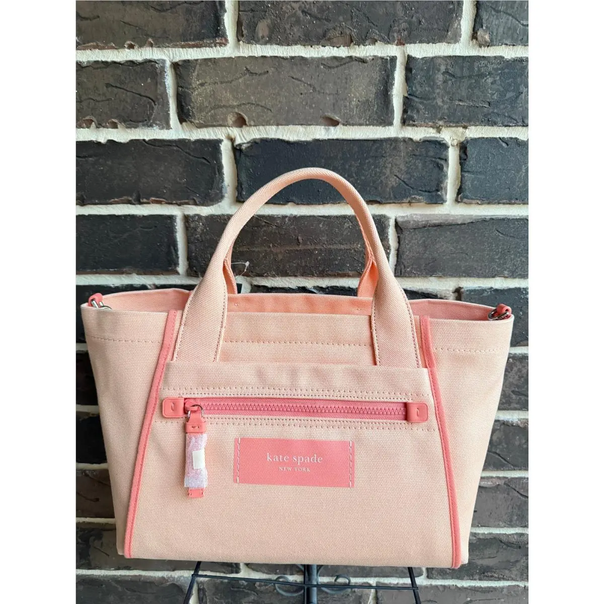 New York Dash Tote Large Light Cantaloupe Apricot by Kate Spade