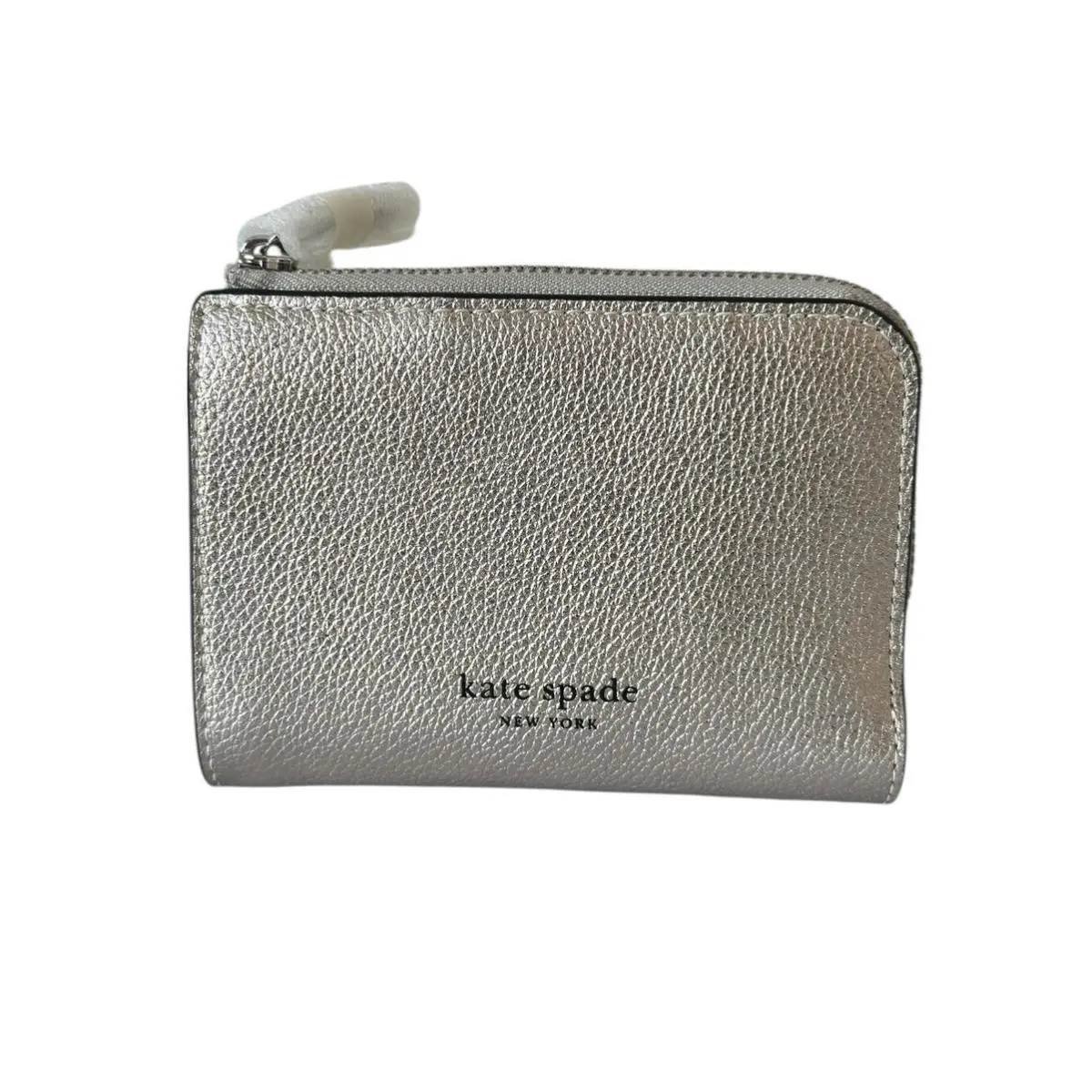 Kate Spade Ava Metallic Zip Bifold Wallet