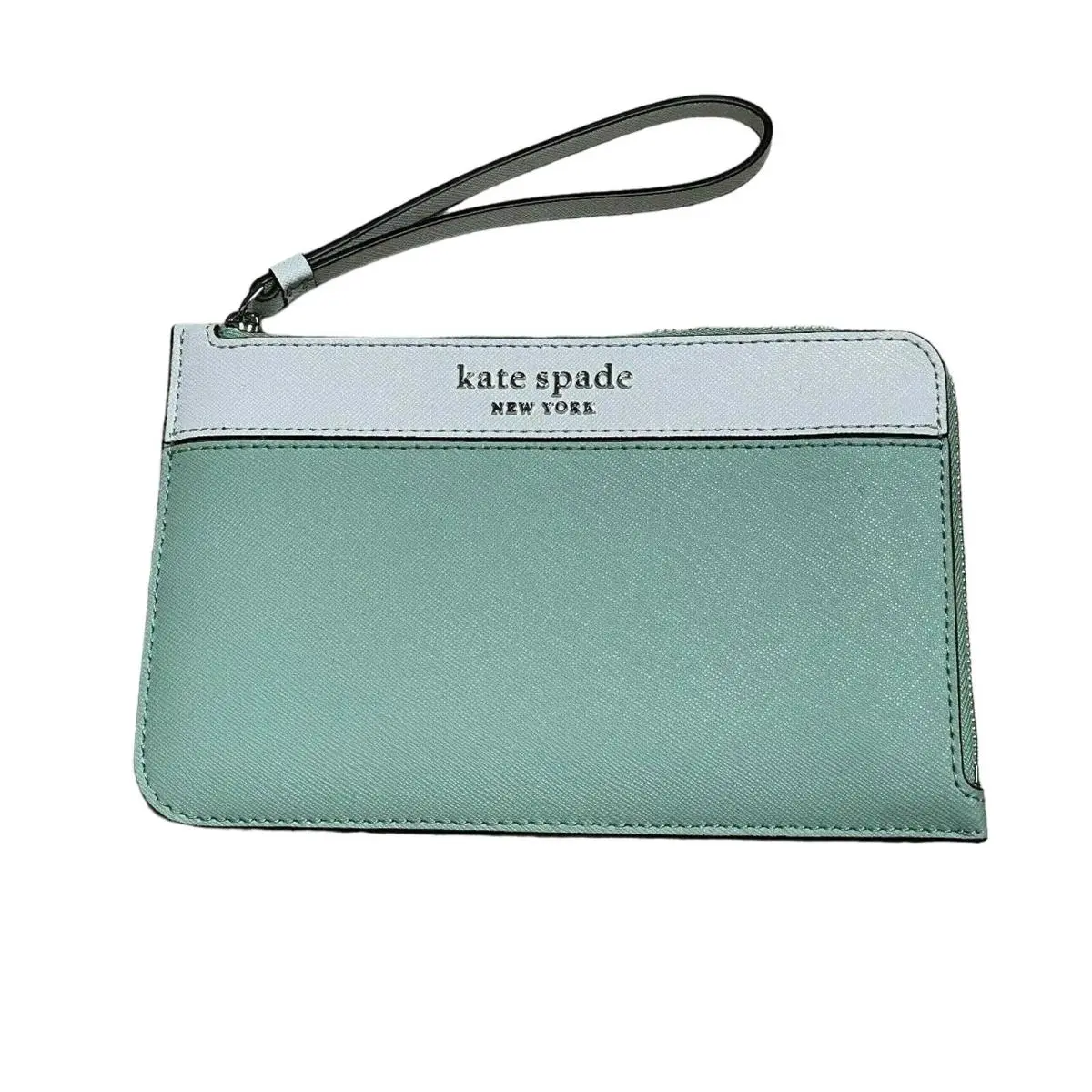 Kate Spade Cameron Medium L Zip Wristlet Bag In Spring Meadow Multi
