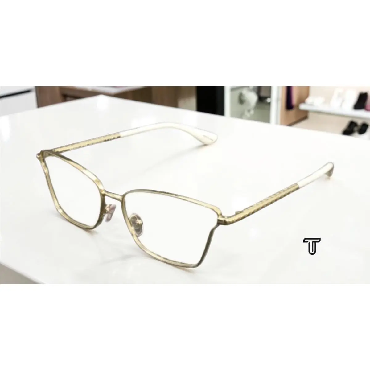 Michael Kors MK3063 1018 Radda Light Gold Demo Lens 55 mm Women`s Sunglasses