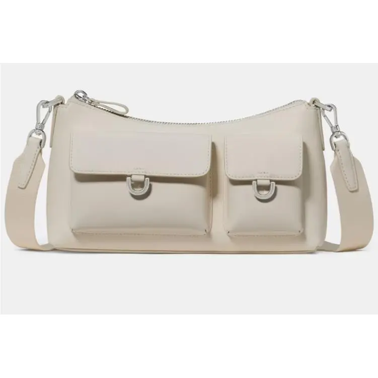 Kate Spade Cargo Crossbody Pocket Shoulder Bag Crossbody Small Cream Leather