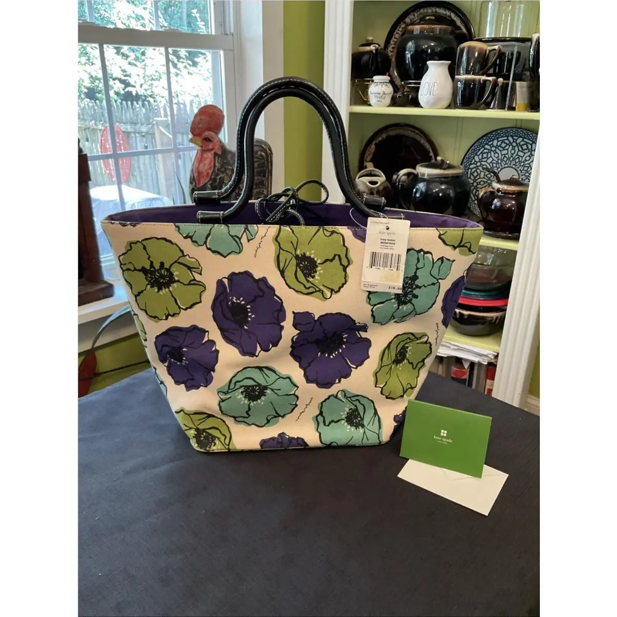 Kate Spade Chelsea Fleur Collection Tracy Bucket Floral Multicolor Bag