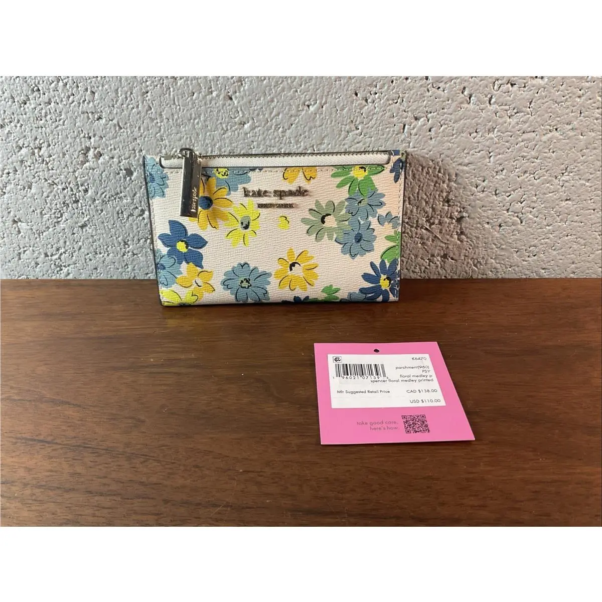 Kate Spade Spencer Floral Medley Wallet