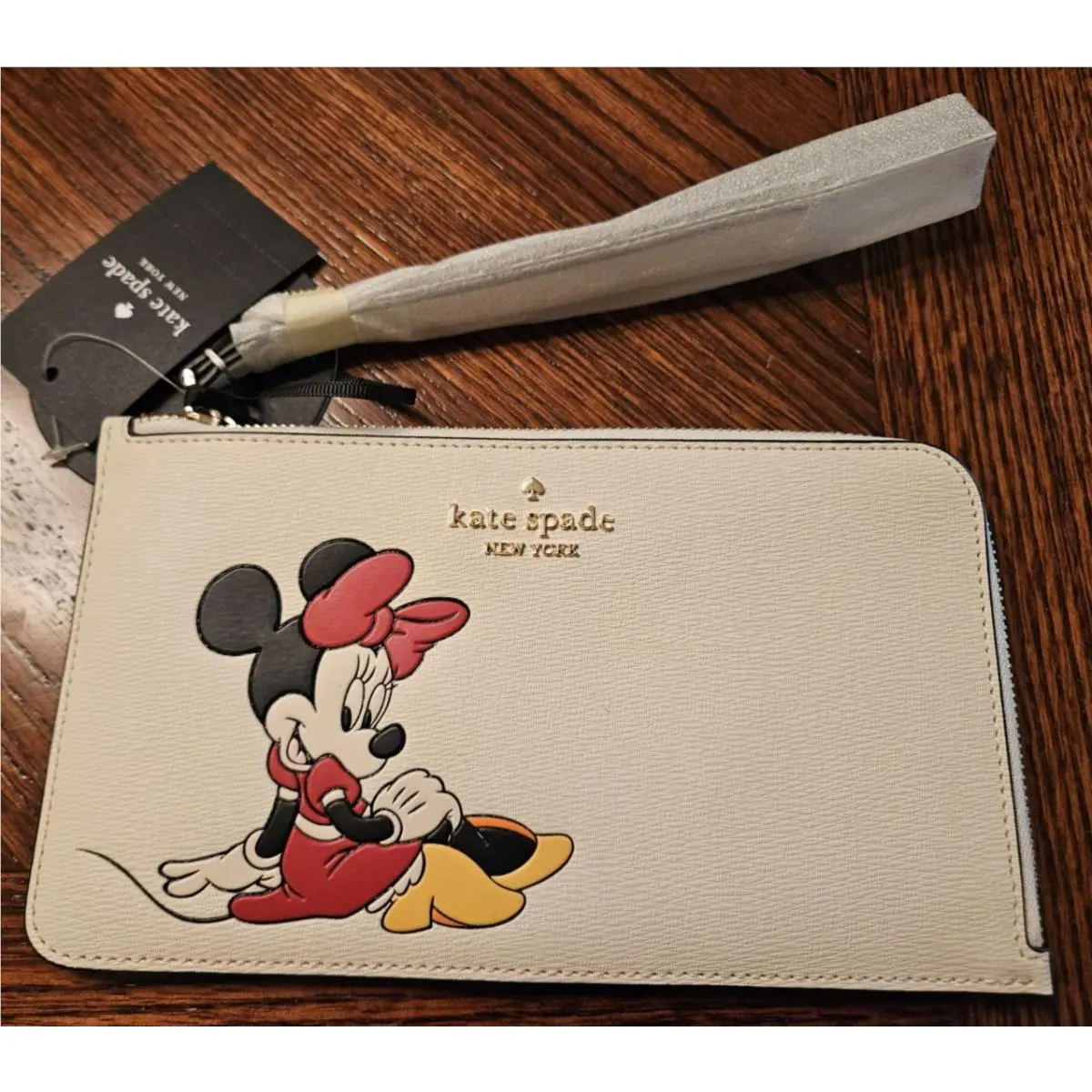 Kate Spade New York Disney X Minnie Mouse Wristlet Wallet