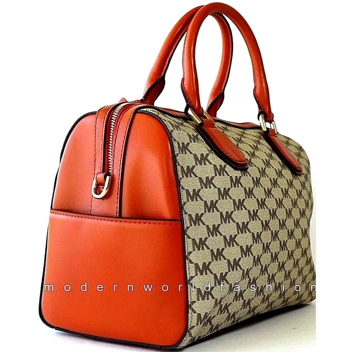 Michael Kors  bag  - Michael Kors Studio Mercer - Studio Mercer - NAT/ Orange, Lining: Beige, Exterior: Natural Orange