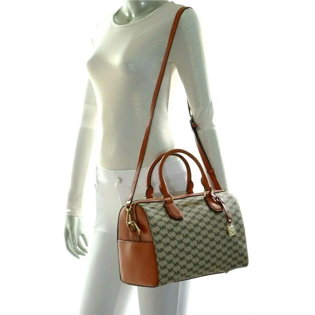 Michael Kors  bag  - Michael Kors Studio Mercer - Studio Mercer - NAT/ Orange, Lining: Beige, Exterior: Natural Orange