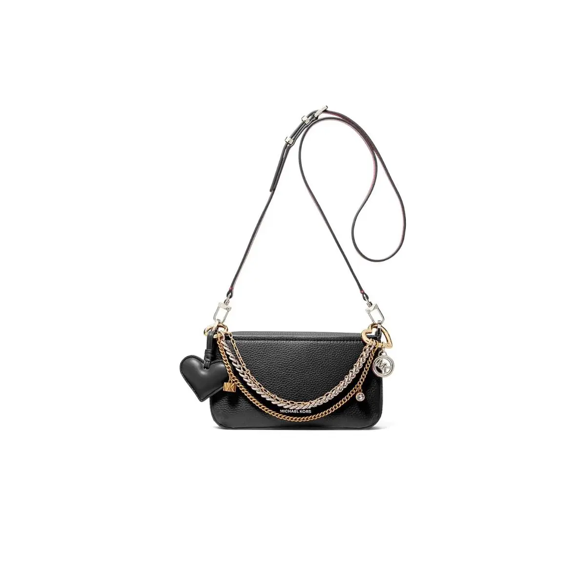 Woman`s Bags Michael  Bryant Small Convertible Crossbody Pouchette Black 1 by Michael Kors