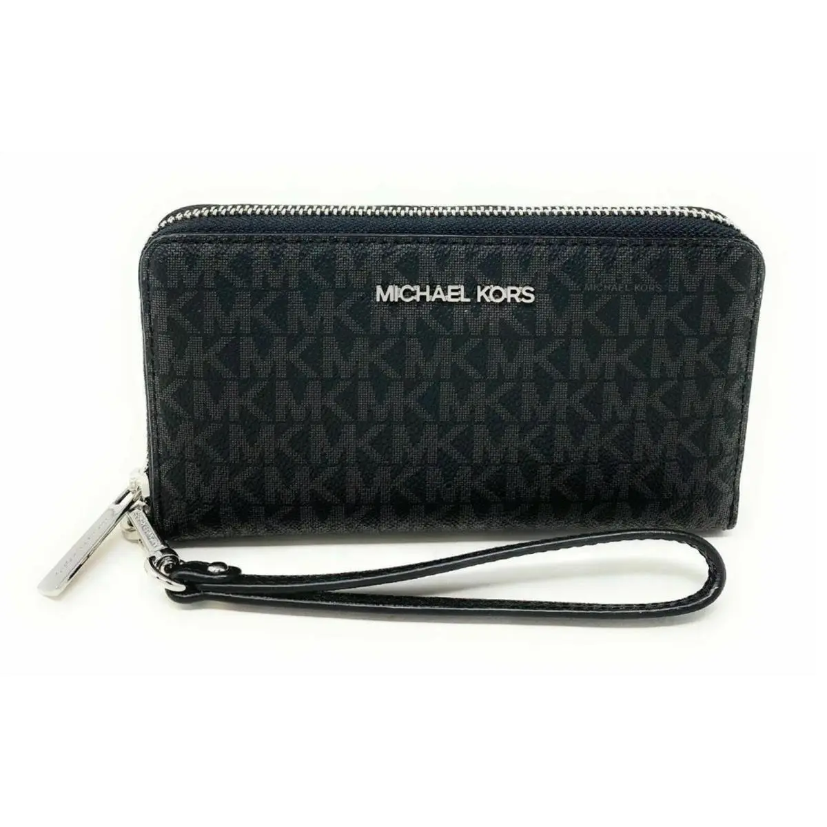 Michael Kors Jet Set Travel Large Flat Multifunction Phone Case Wristlet Ballet