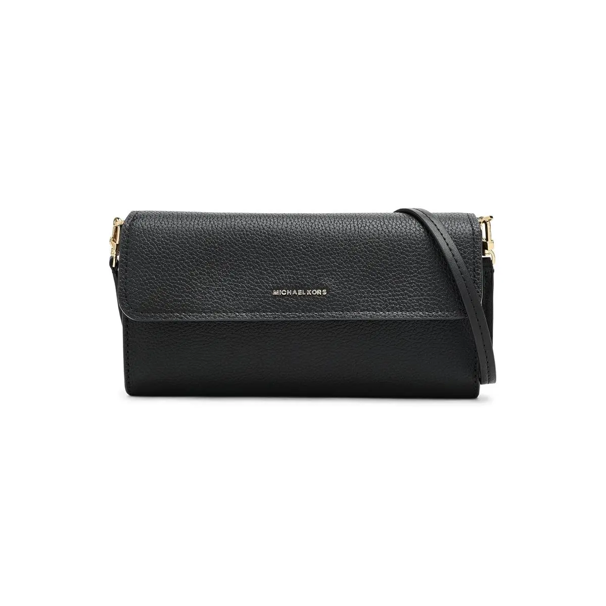Woman`s Handbags Michael  Jet Set Small East West Phone Crossbody Black by Michael Kors