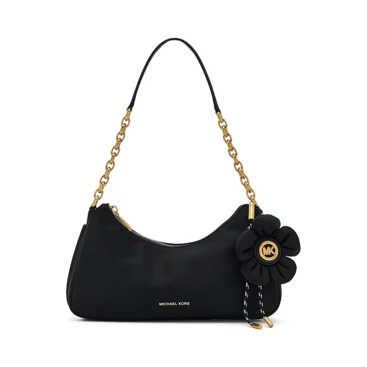 Woman`s Handbags Michael Michael Kors Nolita Medium Chain Pouchette with Charm