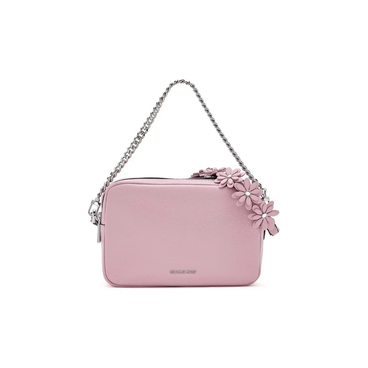 Woman`s Michael Michael Kors Bryant Medium Double Zip Chain Camera Crossbody