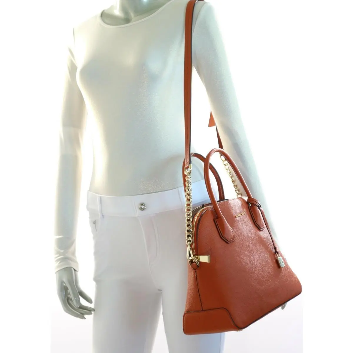 Michael Kors  bag  - Mercer - Mercer - Orange, Lining: Beige, Exterior: Orange