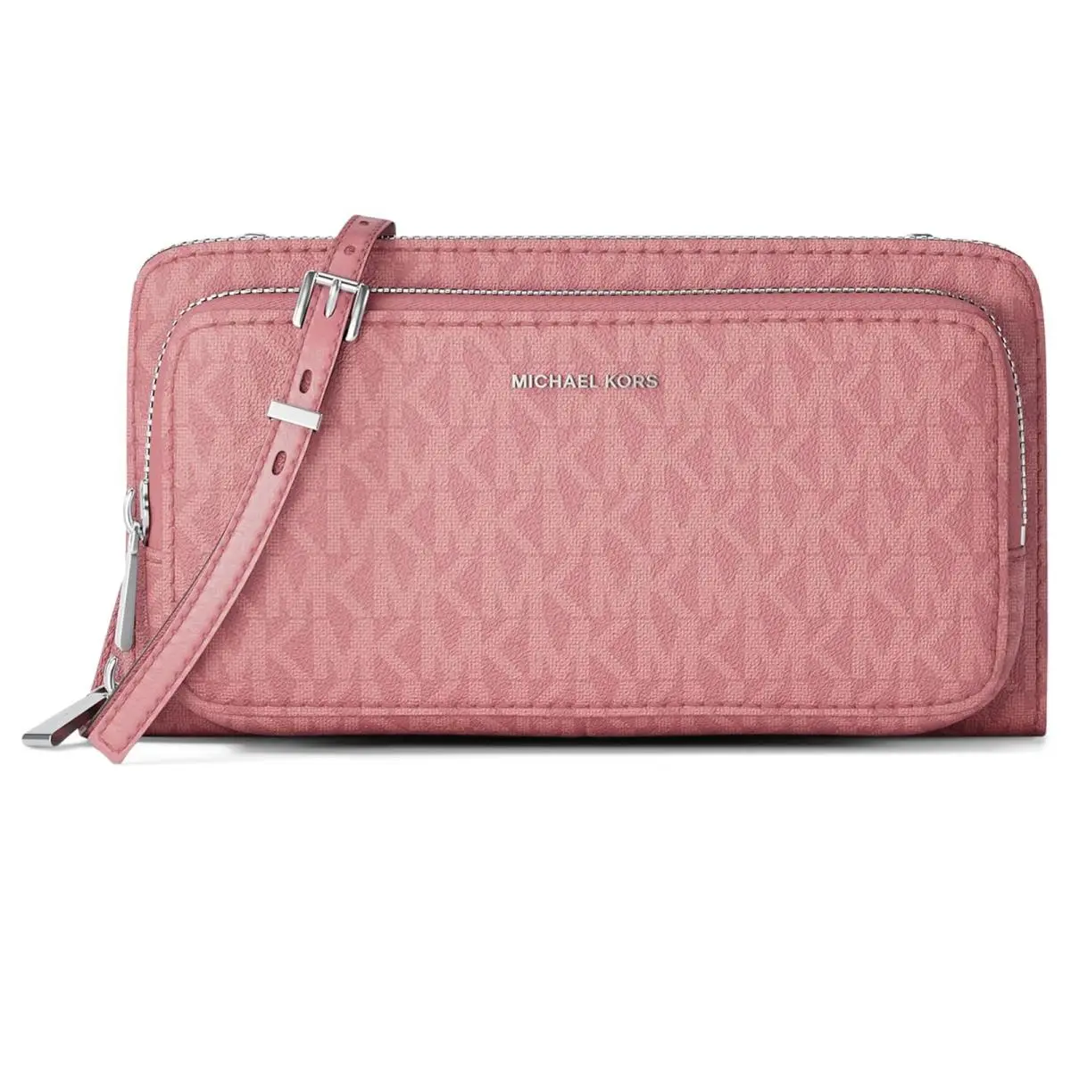 Woman`s Handbags Michael  Jet Set Large Continental Xbody Rosewood by Michael Kors