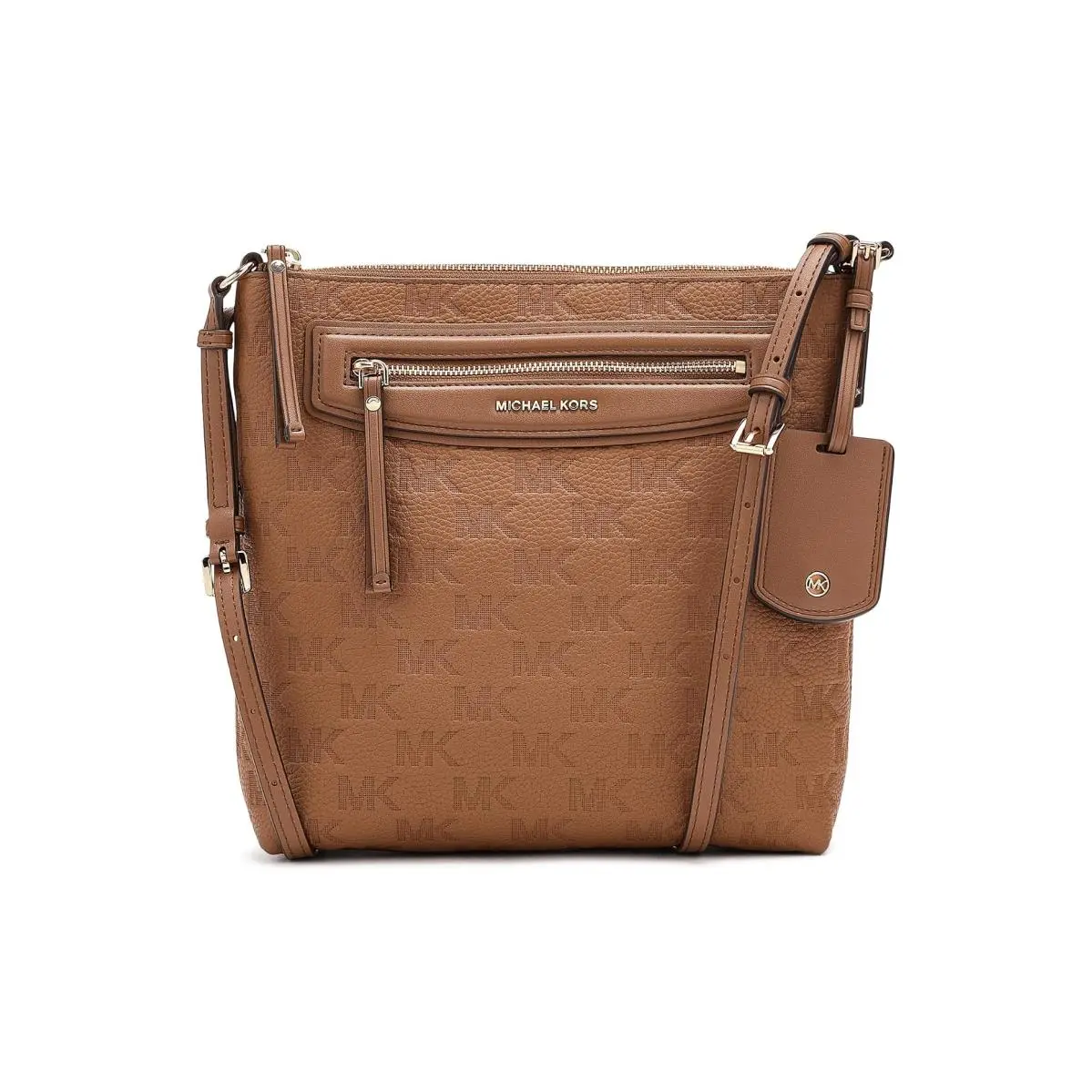 Woman`s Michael  Jet Set Travel Large North South Top Zip Crossbody by Michael Kors