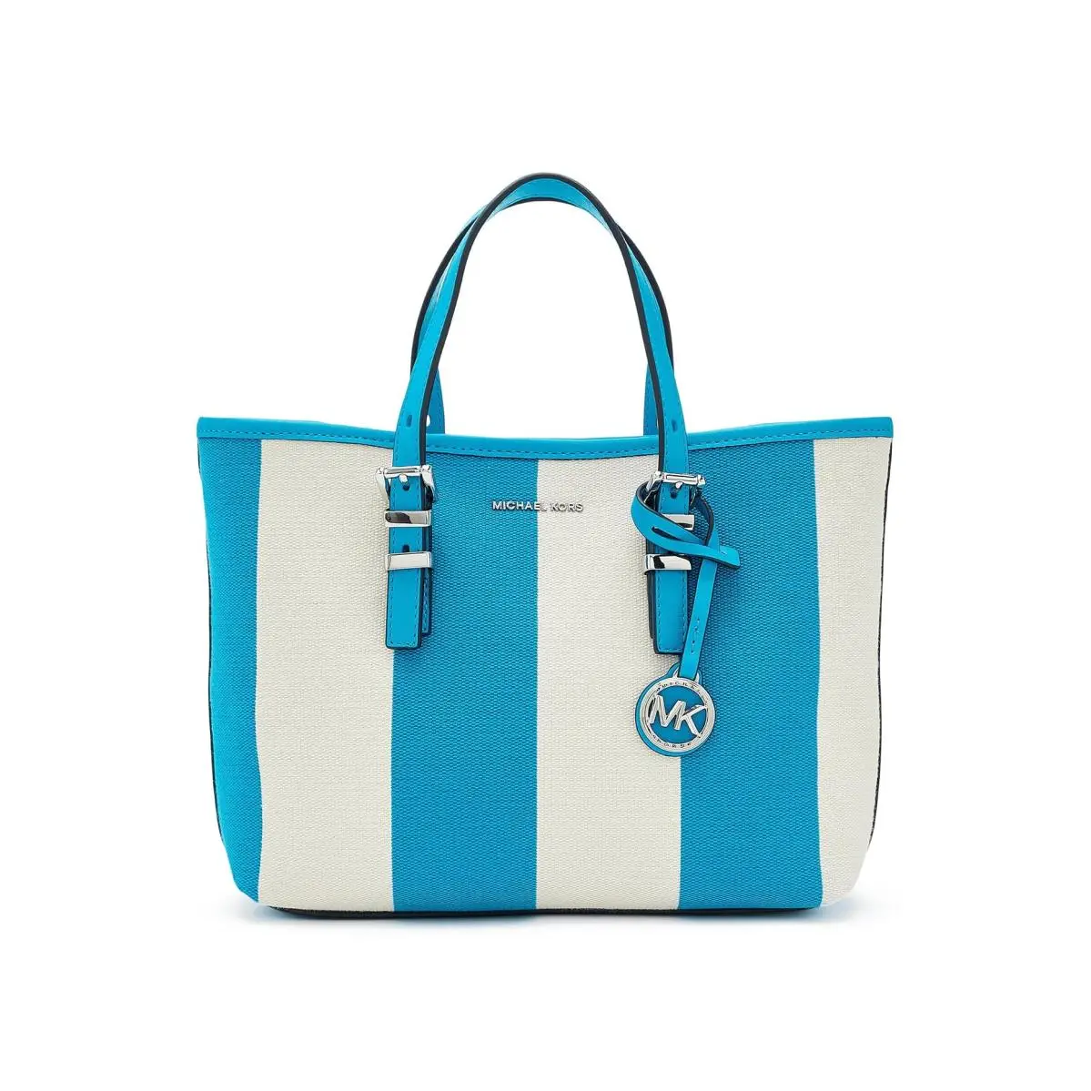 Woman`s Handbags Michael  Quinn Small East West Tote Crossbody Milos Blue by Michael Kors