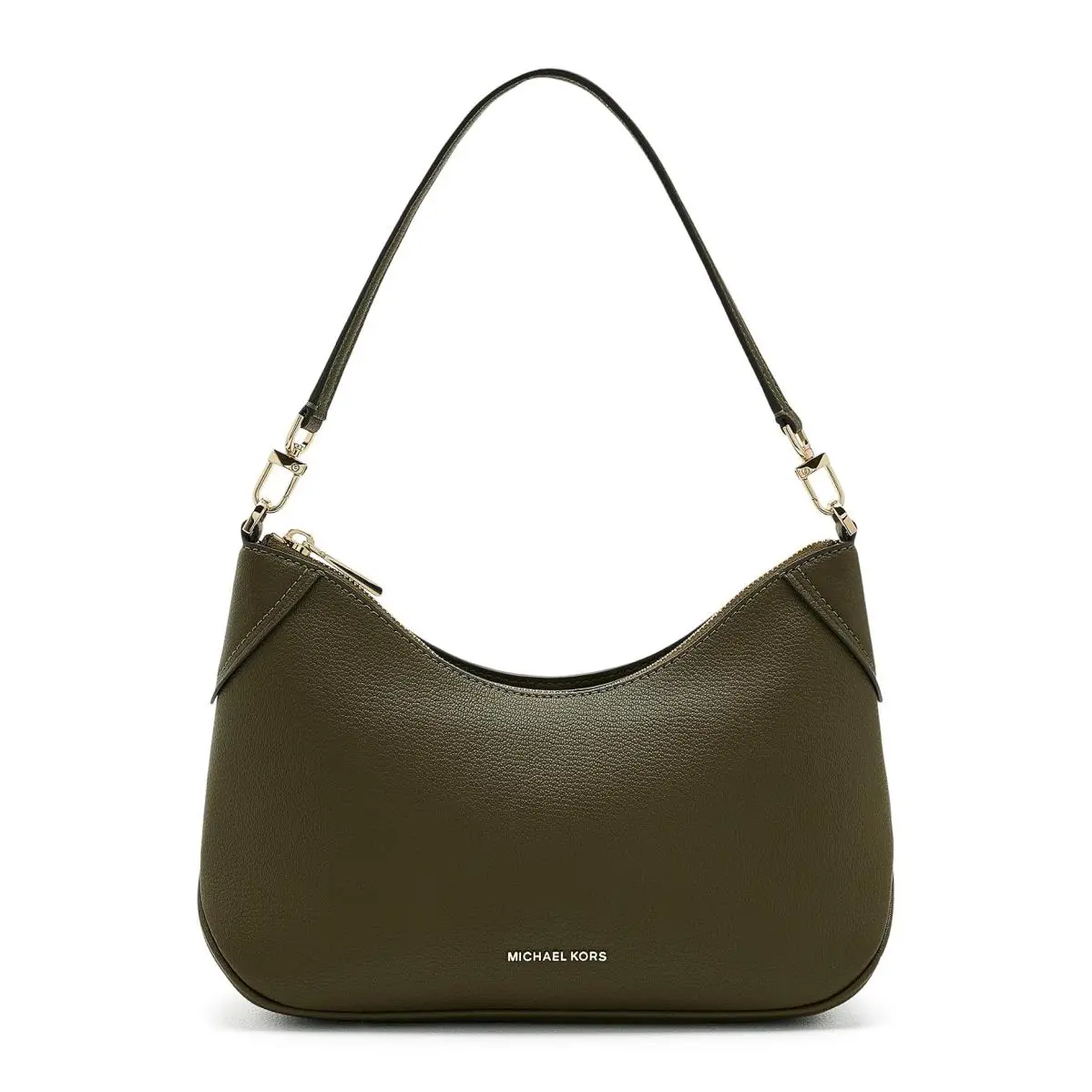 Woman`s Bags Michael  Jet Set Medium Convertible Pouchette Crossbody Loden by Michael Kors