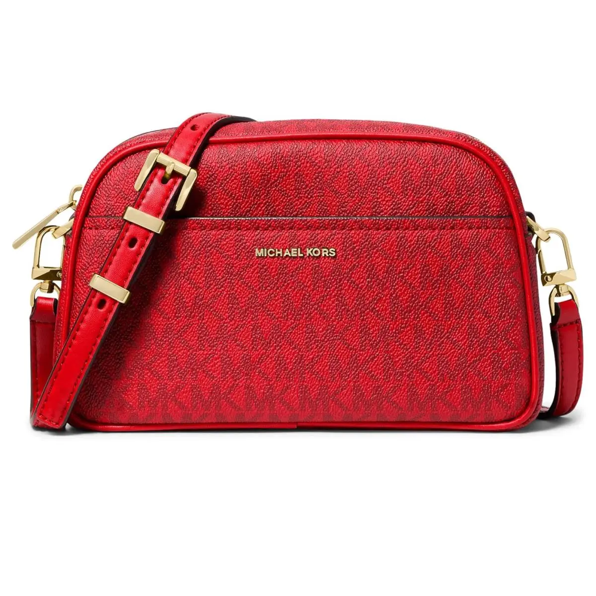 Woman`s Handbags Michael  Jet Set Small Camera Xbody Crimsn Multi by Michael Kors