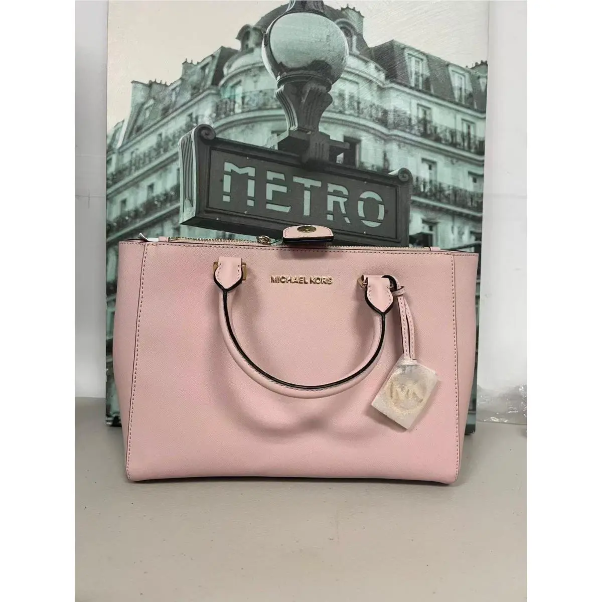 Michael Kors 35H7GSOT2L Pink Women`s Handbag Shoulder Bag